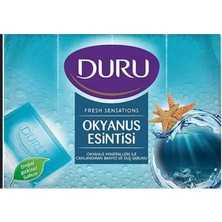 Turanyolu Fresh Sensection Okyanus Esintisi 4’lü Katı Duş Sabunu – Ferahlatıcı Deniz Nefesi, Bitkisel Formül