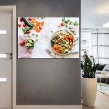 Beslenme Uzmanı ve Diyetisyen Dekorasyon Tabloları Kns-14 Hd Dijital Baskı Yatay Kanvas Tablo 41614