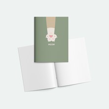 Tuffy Design Sevimli Pati 2 Zımbalı A5 Not Defteri