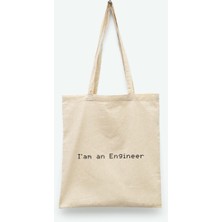 Tuffy Design I'm Engineer Baskılı Tote Bez Alışveriş Çantası