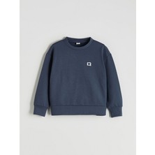 LC Waikiki Yeni Sezon Bisiklet Yaka Kız Çocuk SWEATSHIRT_8684688740292