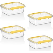 Smartware 4'lü Set Press - Lock Saklama Kabı 360 ml