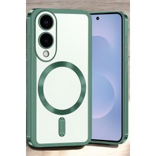 TechTrove Samsung Galaxy S25 Edge Kılıf Kamera Korumalı Sararma Yapmaz Magsafe Şarj Özellikli A++ Kalite Kapak