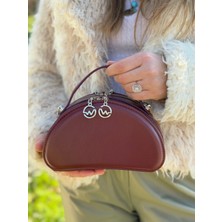 Dev 3 Adam 21x12 cm Bölmeli Kadın Çanta Suni Deri Günlük Kullanım İçin Şık Tasarım