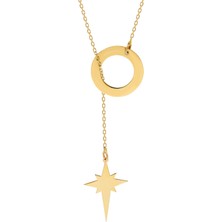 Ily Jewelry Halka Kuzey Yıldızı Kolye