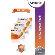 Çinkopast C Vitamini Ihlamur Bal Pastil 12'li- 3 Adet
