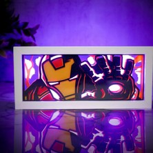 Jade Produck Iron Man - LED Işıklı Dekoratif Light Box