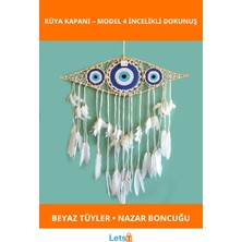 Letsii Göz Tasarımlı Rüya Kapanı Nazar Boncuğu ile Dekoratif Aksesuar