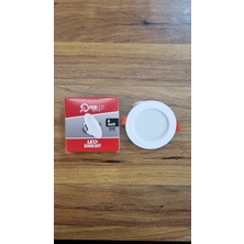 Ferled 6W Downlight LED Panel Sıva Altı Gün Işığı Renk 3500K