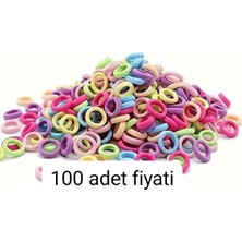 Bodrum Asel 100 Lü Bebek Havlu Lastik Toka