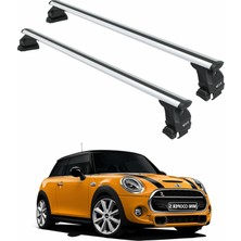 Auto Paw Mini Cooper R56 3dr (2007-2014) Tavan Portbagaj Taşıyıcı Ara Atkısı, Pro 4, Gri