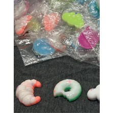 1 Adet Mini Fastfood-Yapışabilen Sukuşi - Squishy Fastfood- Muhteşem Hisli Squishy -3 cm Stres Oyuncak
