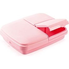 Turanyolu Natürel Beslenme Kabı 3 Bölmeli – 18X14 cm Öğün Düzeni Için Ideal