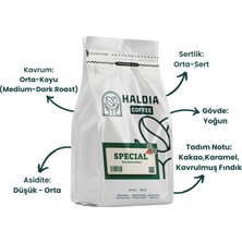 Haldia Coffee Special Filtre Kahve Blend 250GR. | Orta- Koyu Kavrum | Yoğun Gövde, Yoğun Tat