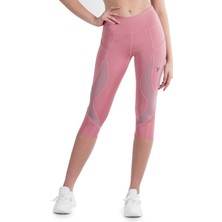 Cervus Kapri Spor Tayt Yüksek Bel Esnek ve Toparlayıcı Çift Cepli Diz Altı Tayt