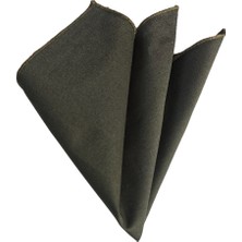 Exve Exclusive Zümrüt Yeşil 100% Pamuk Dokuma Cep Yaka Mendili