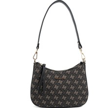 Silver & Polo Füme - Siyah SP1259 Omuz Çantası