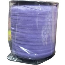 Çamaşır Lastiği Düz 1 cm 1 Metre Lila