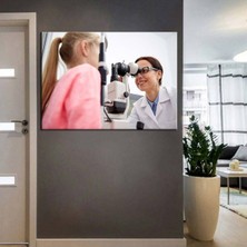 Göz Hastanesi, Göz Sağlığı Merkezi Tabloları 17 Hd Dijital Baskı Yatay Kanvas Tablo 41412