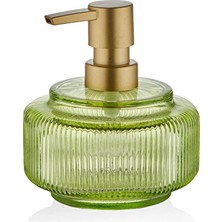 4 Adet   The Mia Pure Cam Sıvı Sabunluk Yeşil 420 cc