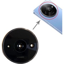 fodos Xiaomi Uyumlu Redmi A3 Kamera Lensi Cam Çerçeveli Full 23129RN51X, 23129RN51H