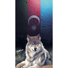 Aydın Garage Joker Kapı Direk Kaplama Folyosu Baskılı Sticker Sağ-Sol 2 Adet 22*50 cm