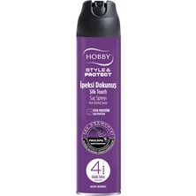 4 Adet   Hobby Saç Spreyi Styleprotect Ipeksi Dokunuş 250ML