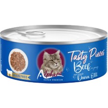 Alpha Pet Yetişkin Kedi Soslu Gourmet Biftekli 100 gr