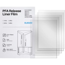 Elegoo Saturn 4-4 Ultra Uyumlu Pfa Fep Film 10 Inç. 273X176MM-5 Adet