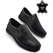 Magic Shoes Erkek Mevsimlik Hakiki Deri Ultra Rahat Klasik Günlük Baba Ayakkabısı