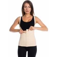 Modellife Askılı Çelik Balenli Latex Bel Destekleyici Inceltici Sıkılaştırıcı Doğum Sonrası Lateks Korse