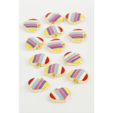 Fantastik Store Kalp Tek Kulplu Mineli Bileklik ve Kolye Ucu Aparatı 1 Adet