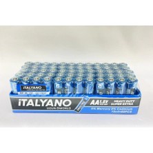 Italyano 1.5V Aa Kalem Pil 15X4 'lü 60 Adet