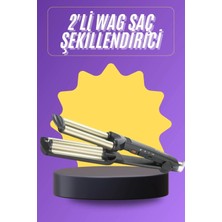 MCM Group Profesyonel Seramik Kaplama Saç Şekillendirici Wag Maşa Isı Ayarlı