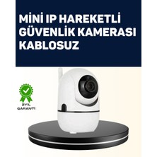 MCM Group Yüksek Çözünürlüklü Hareket Takipli Kablosuz Güvenlik Kamerası – 1080P, Gece Görüşlü