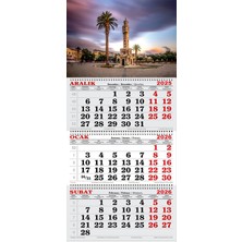 GENC DIJITAL BASKI 2026 Yılı Gemici Takvimi-Izmir Saat Kulesi