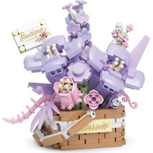 Nilly Toys P1087 Panlos Çiçek Buketi 515 Parça Block Oyuncak