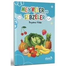 Albaraka Yayınları Meyveler ve Sebzeler   Boyama Kitabı