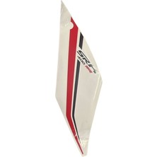 Qj SRK400RR Panel Stıcker  Kırmızı Sol