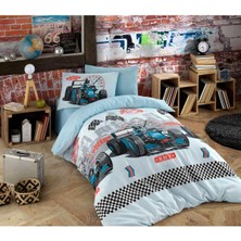 Mira Home Tek Kişilik Genç Erkek Çocuk Nevresim Takımı Race