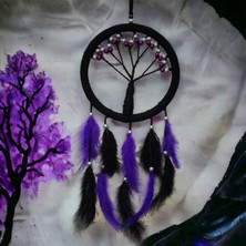 Falconex Mor Incili Hayat Ağacı Dream Catcher
