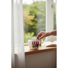 Tesori Tessilli Dekoratif Seramik Saksı Kedi Figürlü, Sevimli Mini Bitki Saksısı, El Yapımı Tasarım 7 x 9 cm