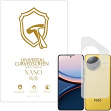Microcase Xiaomi Poco F7 Pro ile Uyumlu Full Tpu Nano Arka Ekran Koruma Filmi - EKM102