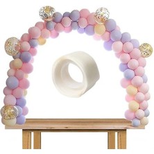 MCM Group Çift Taraflı Yapışkan Balon Yapıştırma Bandı Sticker Balon Yapıştırıcı