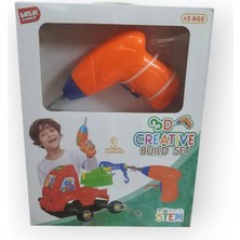 3D Creative Build Set Elektrikli Tornavidalı Eğitici Set