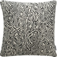 Mudo Home NELLY KIRLENT EKRU SİYAH 45X45