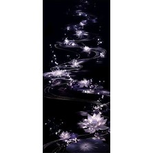 Aydın Garage Jack Skellington Kapı Direk Kaplama Folyosu Baskılı Sticker Sağ-Sol 2 Adet 22*50 cm