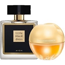 Avon Kadın Parfüm Seti: Little Black Dress EDP 50 ml ve Incandessence EDP 50 ml Aromatik Koku