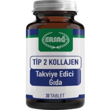 Ersağ Tip 2 Kollajen Tablet - Yeni Ambalaj - Sabunluk Hediyemiz 2098-837