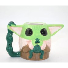Bilfold Porselen Baby Yoda Kupa Bardak